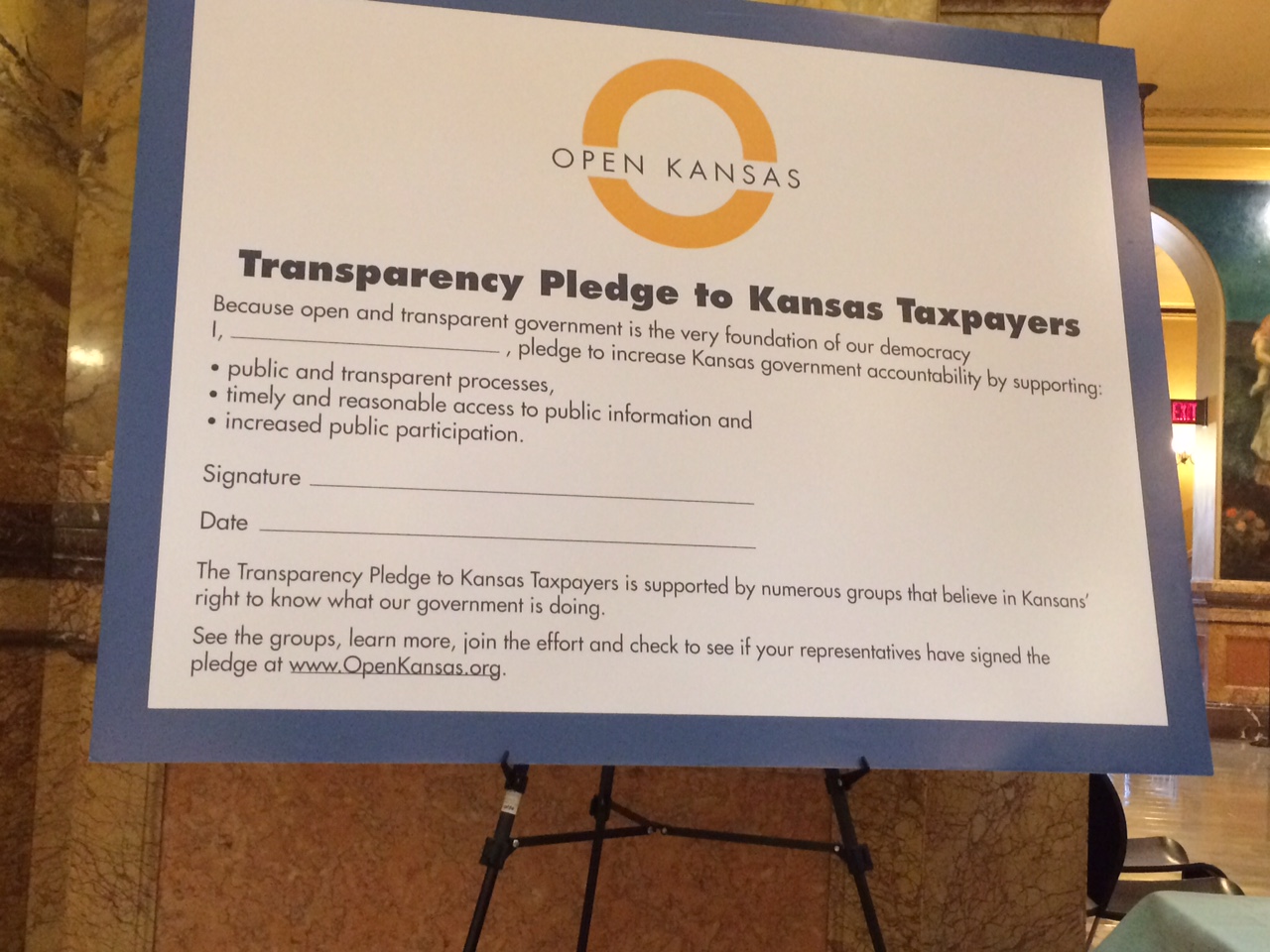 El Centro Founding Member of Open Kansas Initiative