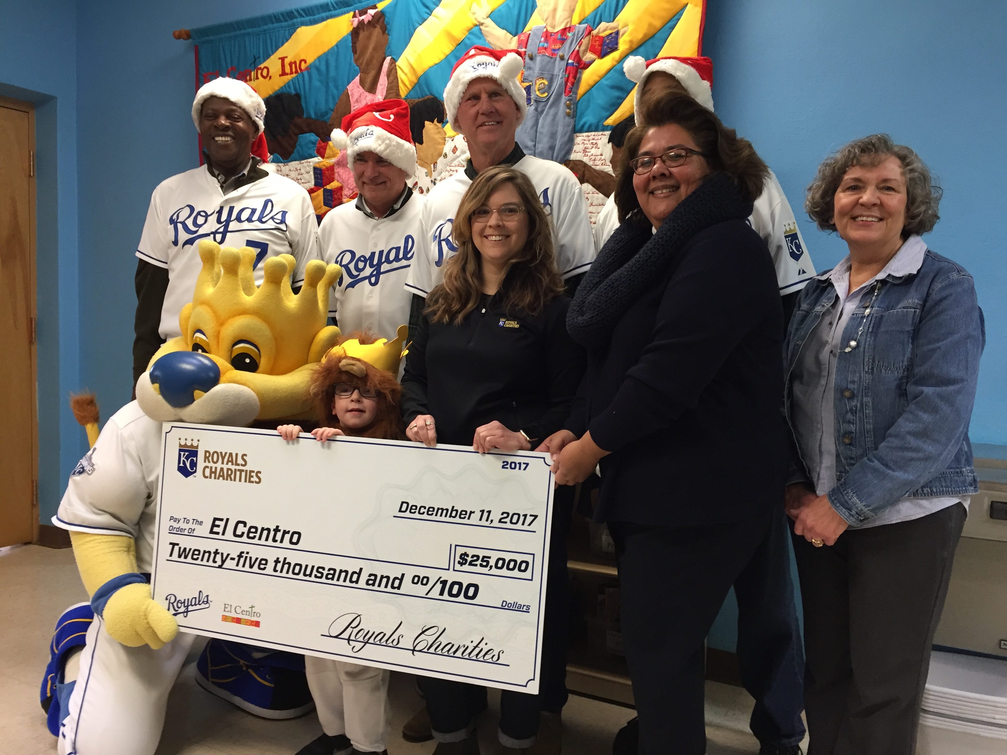 Royals Charities donated $25,000 to the Academy for Children